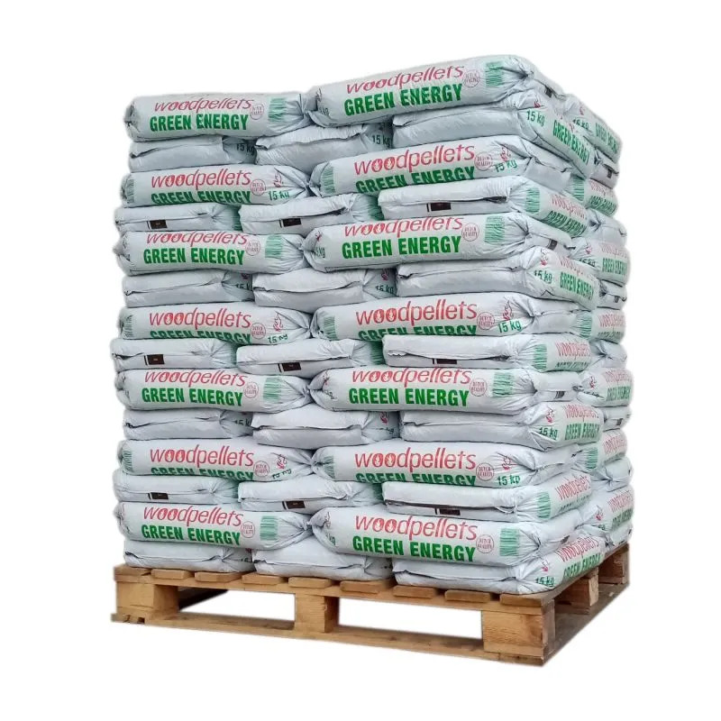 pellet Pellets Green Energy DINplus – 65 sacs × 15 kg – Image 1