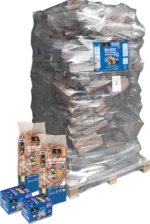 Pack WOODSTOCK Bois bûches 30 cm – Ballot 2000 dm³